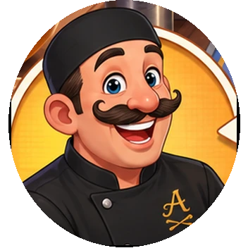 The Artisans chef wearing a black chef jacket and black skull cap